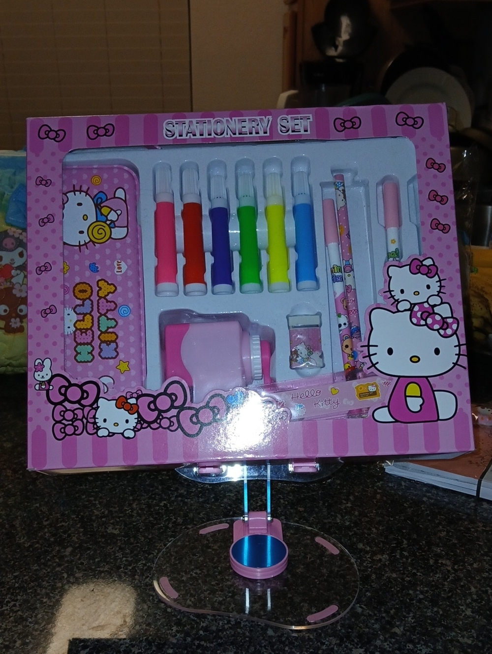 #HelloKitty Pink Kids #Stationery Set - Complete #Artkit #WritingKit